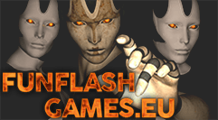 Logo of funflashgames.eu website in the header