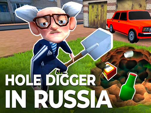 Hole Digger in Russia